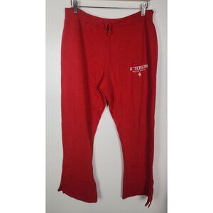 Badger Sport Women's Sz. XL Red Otterbein Volleyball Wide Leg Sweat Pants